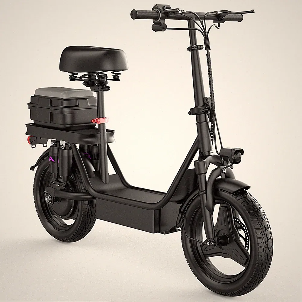 GUNAI GQ8 Elektrischer Roller mit Sitz – 250W Motor, 30 Meilen Reichweite, 14" L