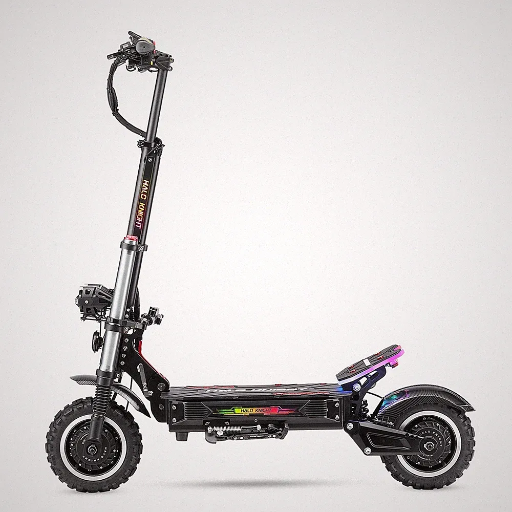 HALO KNIGHT 11'' Elektroroller 6000W 38,4Ah Off-Road E-Scooter 95km/h E-Roller