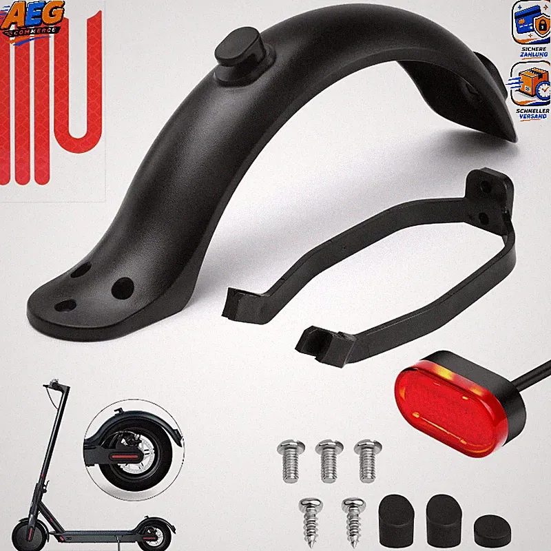 Heckkotflügel Schutzblech für Elektroroller Xiaomi M365 M365 Pro Scooter
