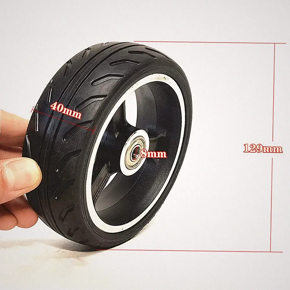 Hochwertiger Carbon Solid Tire 5 5x2 Rad für M4 Pro Elektroroller