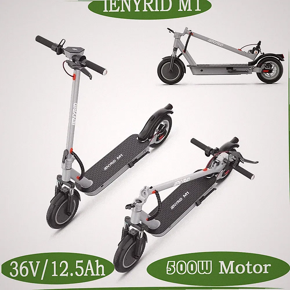 iENYRID M1 Klappbarer Elektroroller Lightweight Scooter 36V 12.5Ah Elektroroller