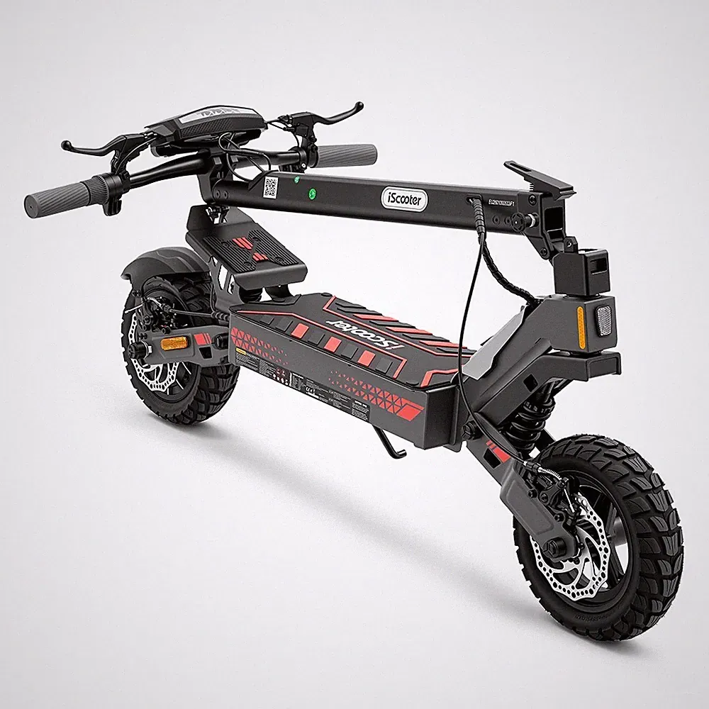 iF1 Elektroroller 1200W 10AH E-Scooter 10" Offroad Tire E-Roller Bis 45 km/h DE