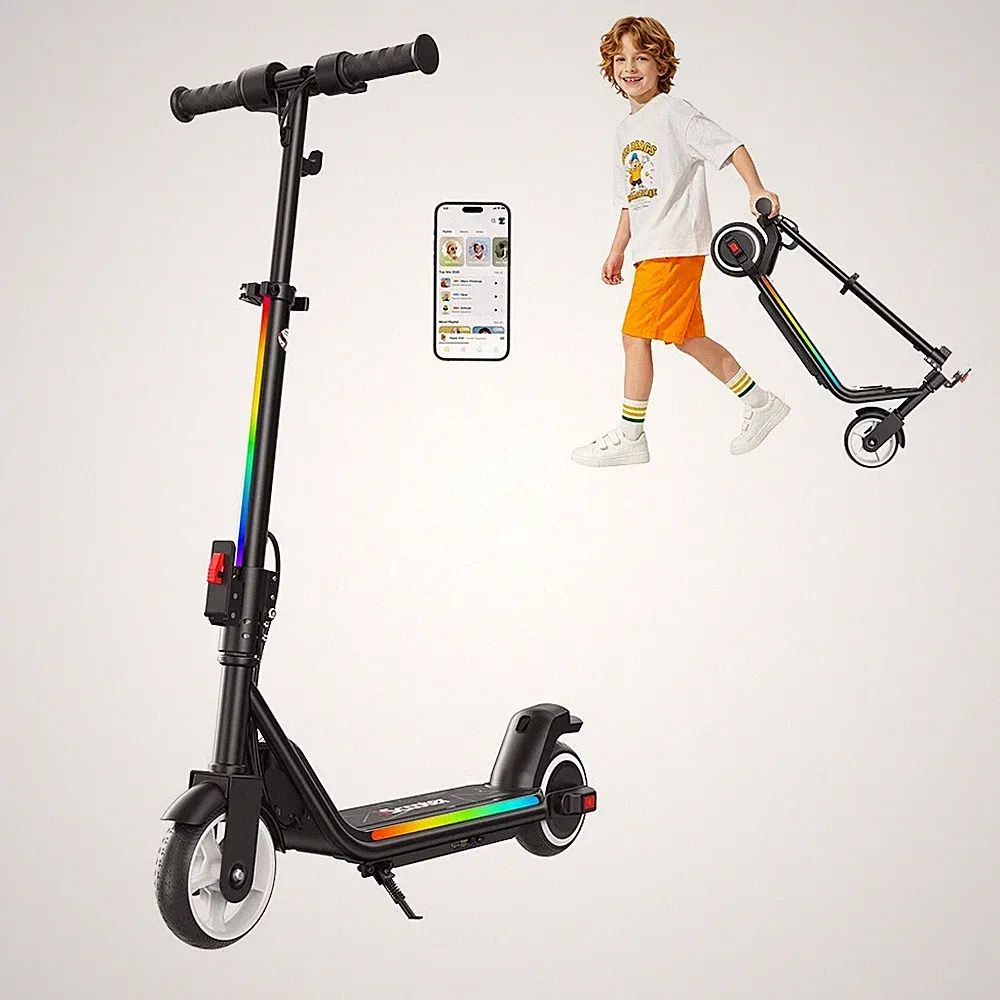 ik3 Elektroroller Elektroscooter 200W Für Alter 6+ Kinder Elektro Roller 19km/h