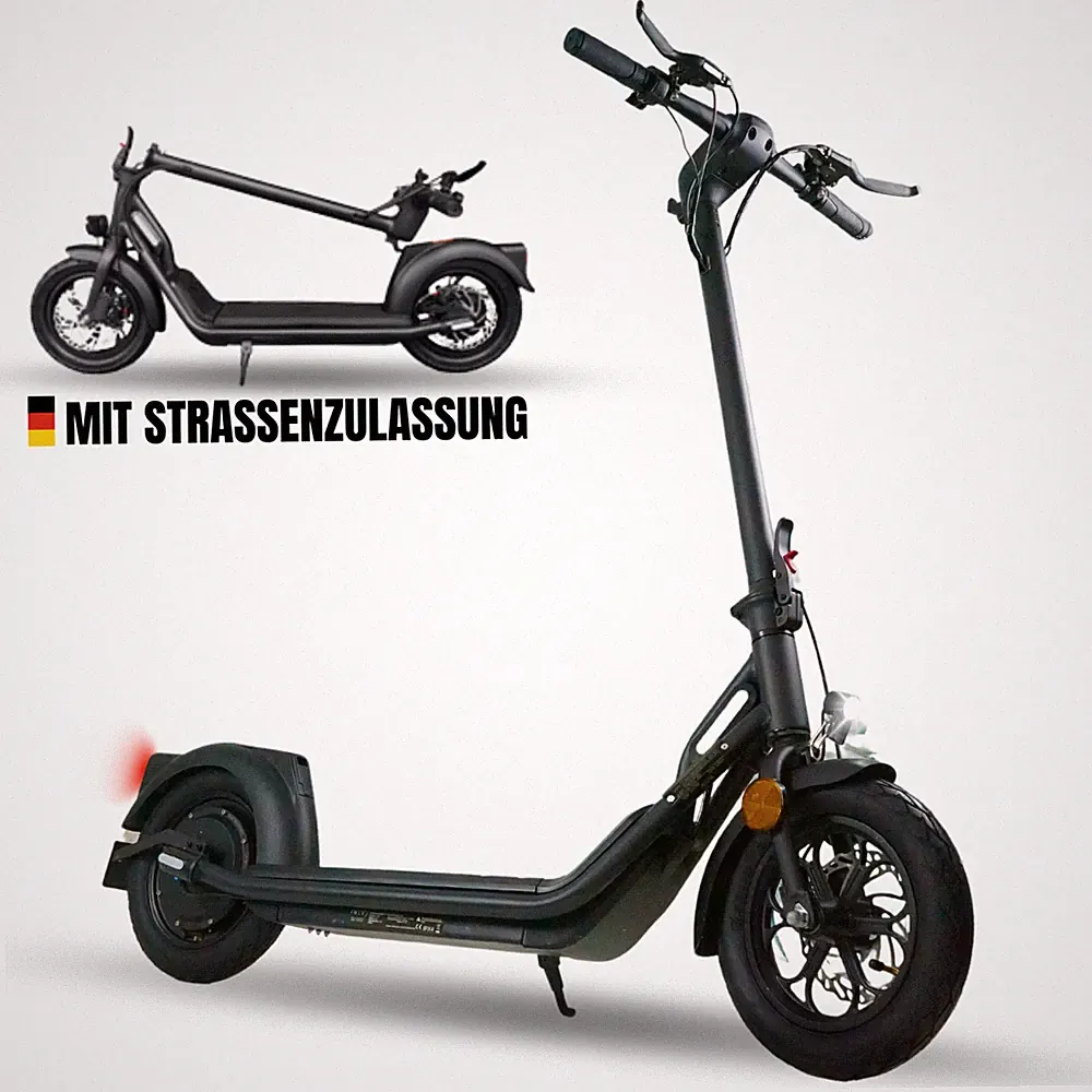 IMLEX E-Scooter Straßenzulassung Elektroscooter IM-ES1201 Elektroroller 400W ABE