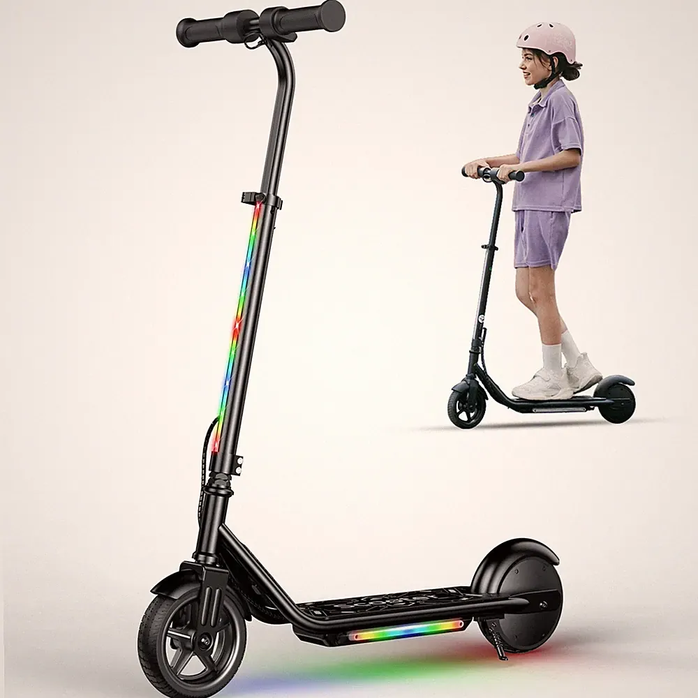 iScooter 6 Zoll Kinderroller Elektroroller E-Scooter Für kinder 6+Jahren 16 km/h