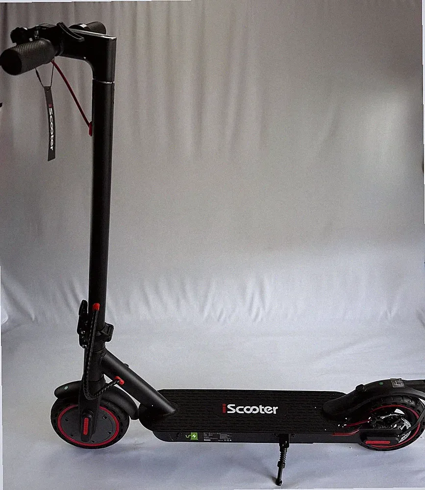 IScooter E9 Pro Elektro Scooter E Tretroller 20kmh Straßenzulassung Schwarz