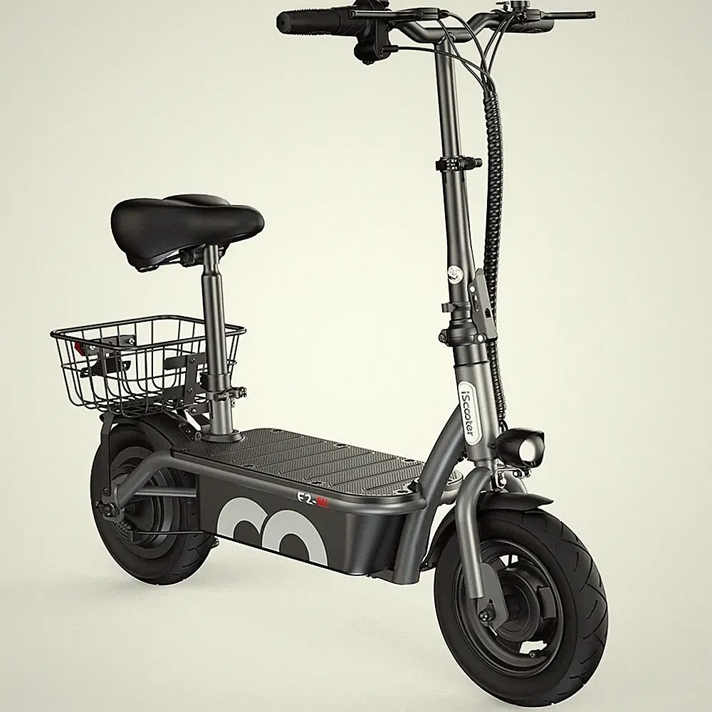 iScooter F2 Elektroroller 10" Off road E-Scooter 500W 36V 7,8Ah E-Roller Faltbar