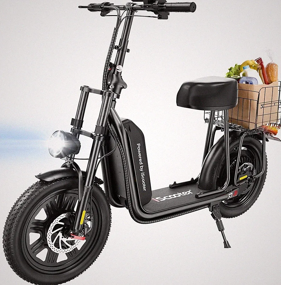 iScooter F7 Elektroroller mit APP 16 Zoll Off-Road E-Scooter 1000W 10,4Ah 45km/h
