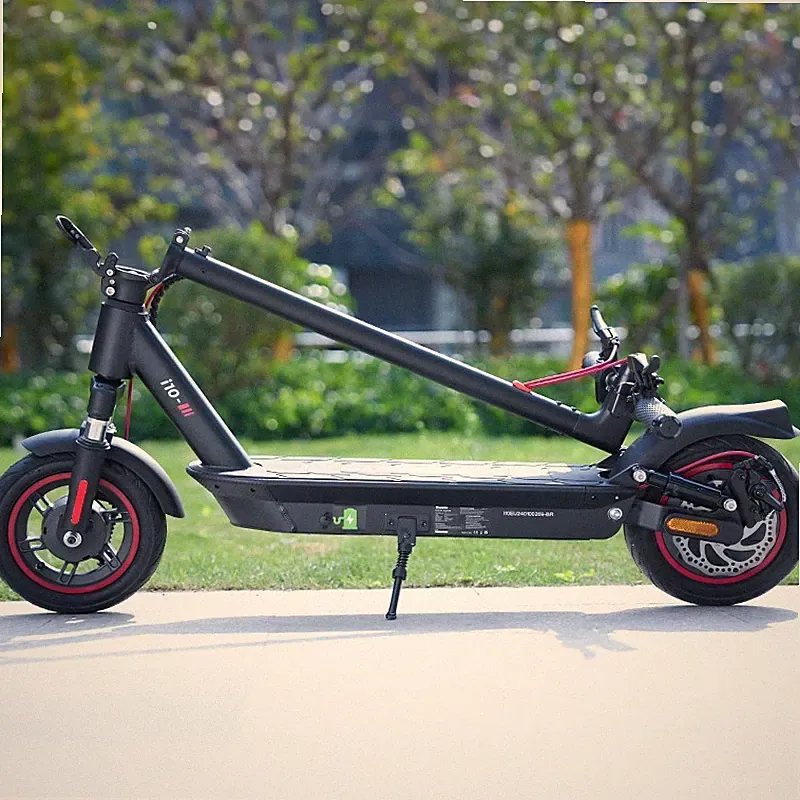 iScooter i10 Elektroroller 650W 48V 15AH 60KM 10 Zoll Offroad E-scooter mit APP