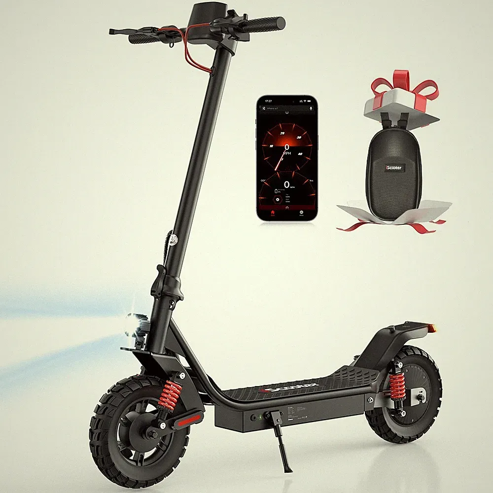 iScooter i10 Pro 10" faltbarer Offroad-Elektroroller 15Ah 48V mit App E-Roller