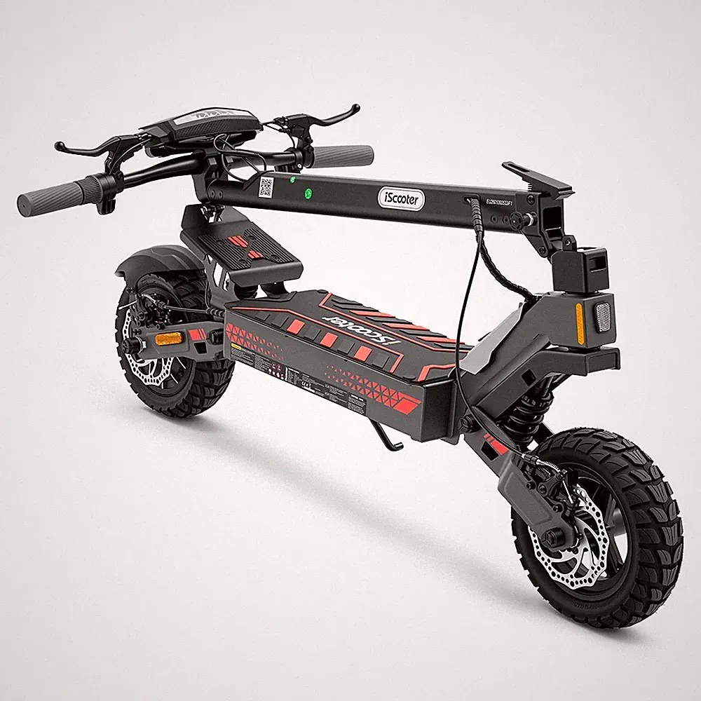 iScooter iF1 10 Zoll Elektroroller 10AH 45km/h 1200W E-Scooter Off-road E-Roller