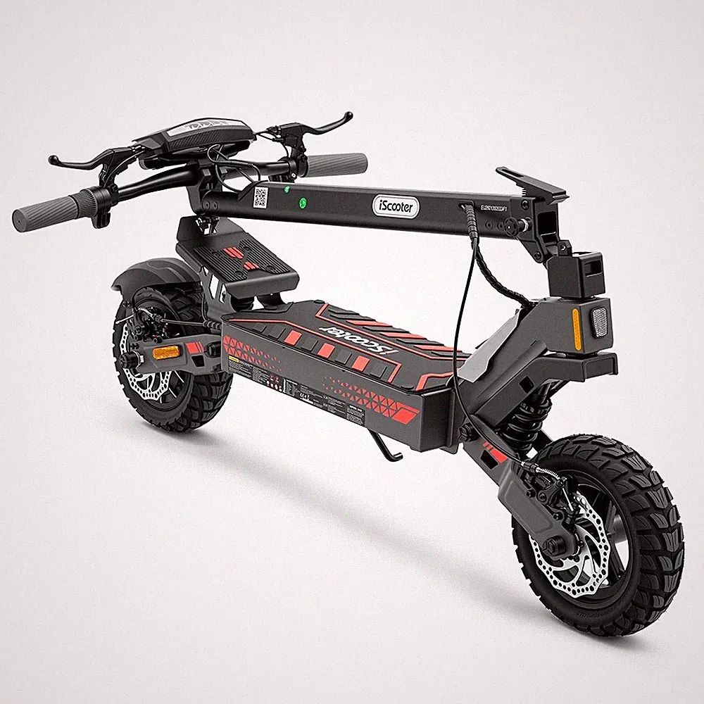 iScooter iF1 Elektroroller 1200W 10AH E-Scooter 10" Offroad E Roller 45km/h Neue