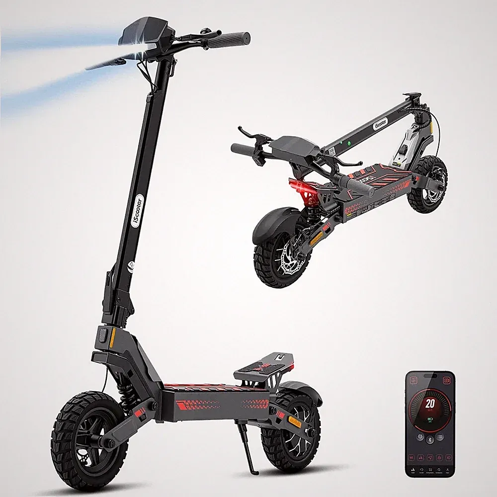 iScooter iF1 Elektroroller 1200W 10AH Off-road E-Scooter 10 Zoll E-Roller 45km/h