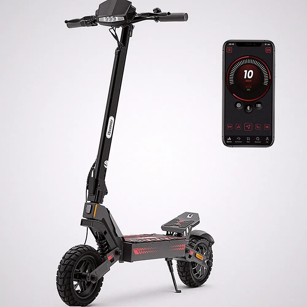 iScooter iF1 Elektroroller 1200W 48V/10AH 10" Offroad E-Scooter 45km/h E-Roller