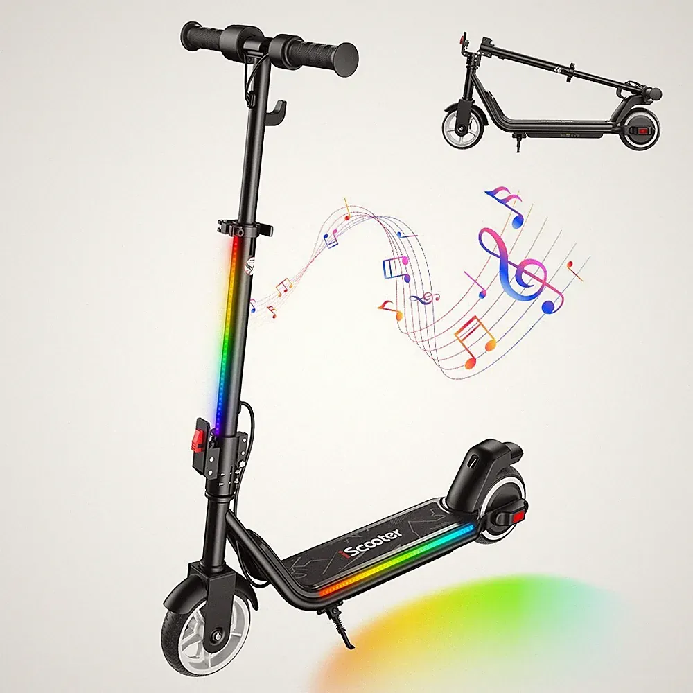 iScooter ik3Max Elektroroller 200W 19km/h Kinder E-Roller Für Alter 6+ Kinder