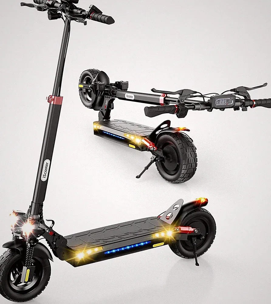 iScooter iX4 E-Scooter 10'' Elektroroller 800W 48V/15Ah Faltbar E-Roller Offroad