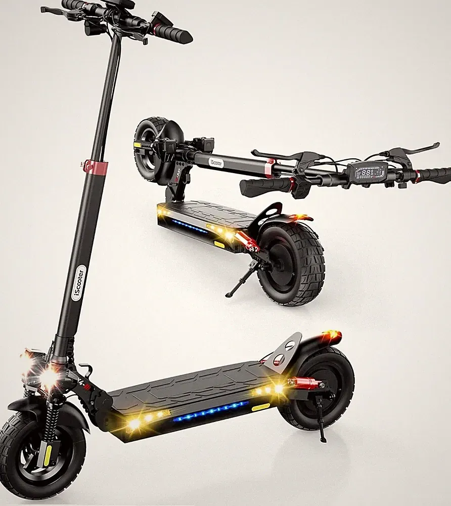 iScooter iX4 E-Scooter 10'' Faltbar Elektroroller 800W 48V/15Ah Offroad mit APP