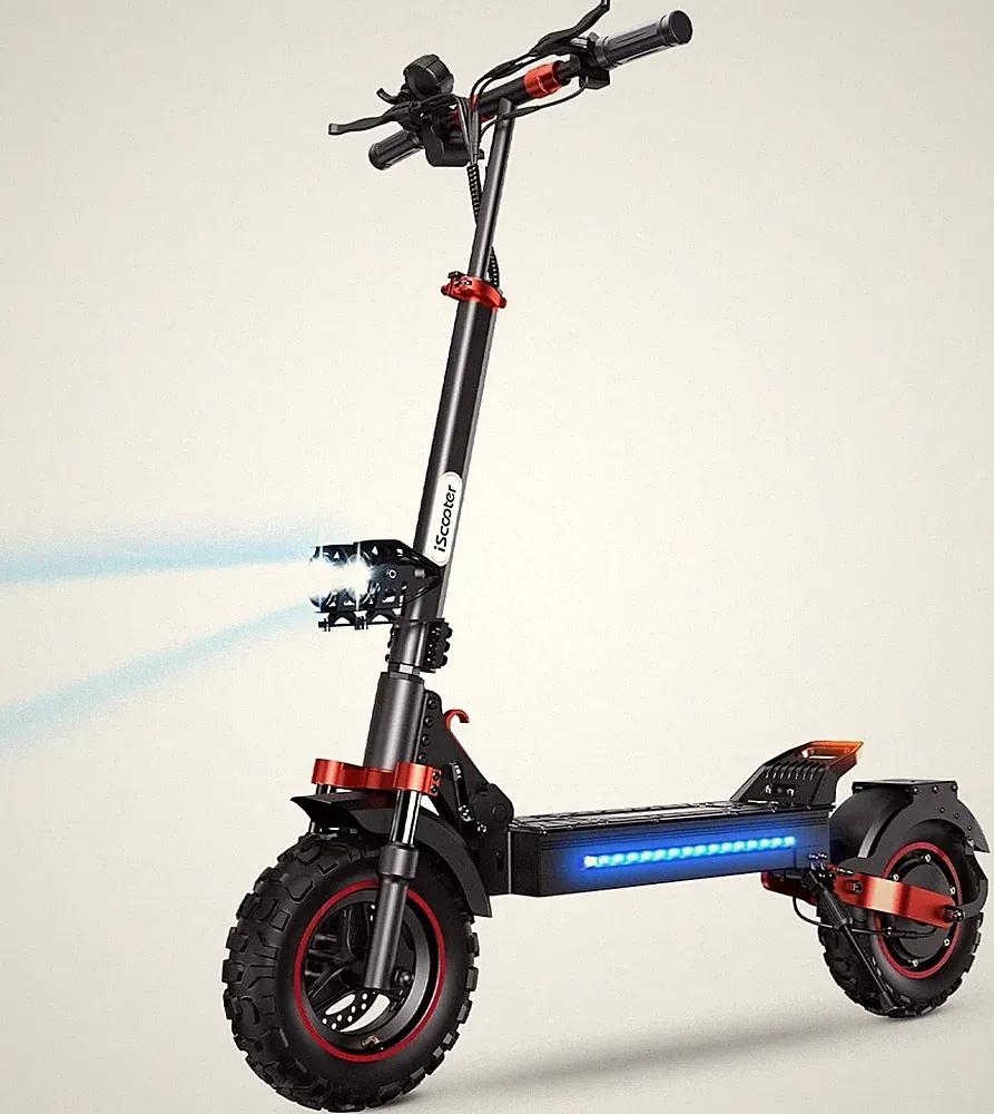 iScooter iX5S 11" Elektroroller Offroad 48V 15AH Klappbar E-Scooter 40Mile 1000W