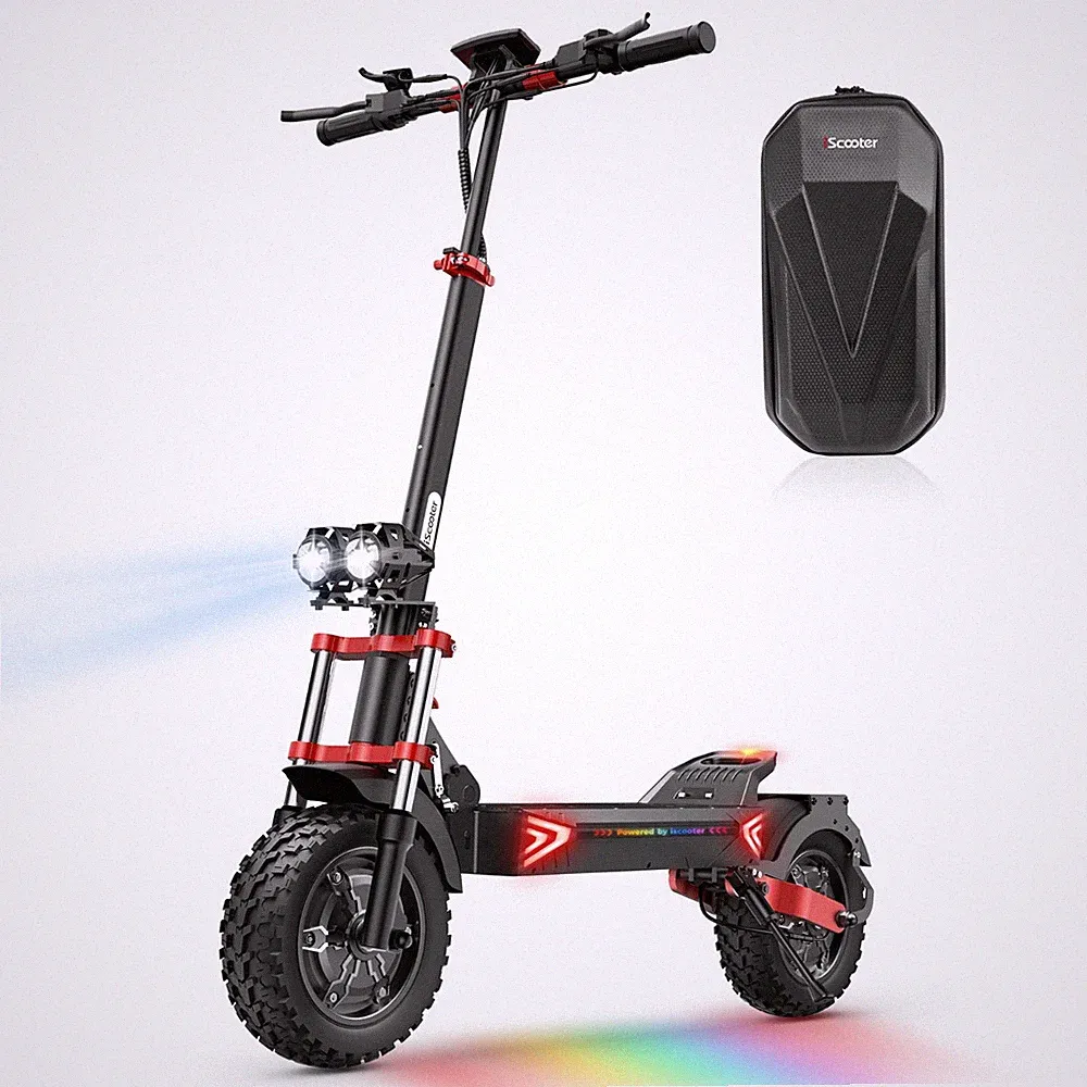 iScooter iX8 12 Zoll 2400w 48V 20AH Offroad Elektroroller Dual motor E-Scooter