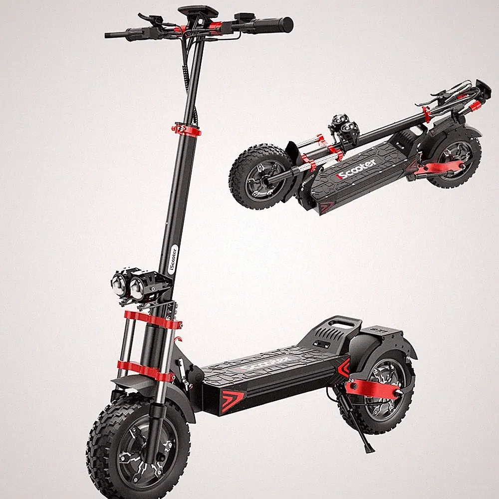 iScooter iX8 Elektroroller 2000W 48V/17,5AH 10 Zoll E-Scooter Offroad 60KM/H