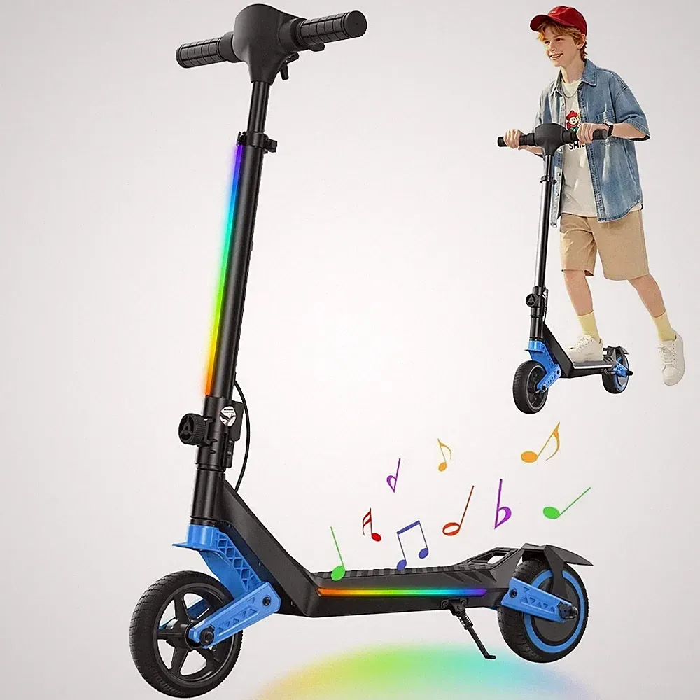 iScooter K6 Elektroroller für Kinder 150W 16KM/H 6.5" E-Scooter mit Vollfederung