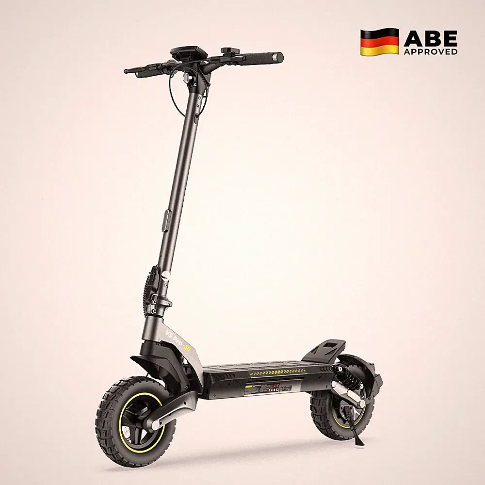 iScooter V5 Pro Elektroroller mit Straßenzulassung 20km/h 70KM offroad E-Scooter
