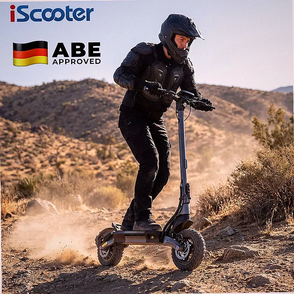 iScooter V5Pro E-Scooter mit StraBenzulassung APP Elektroroller ABE 150KG 80KM