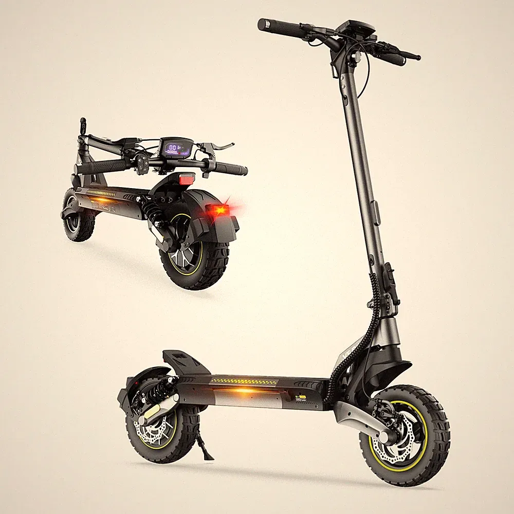 iScooter V5pro Elektroroller 1000W 12,5AH Offroad E-Scooter mit Straßenzulassung