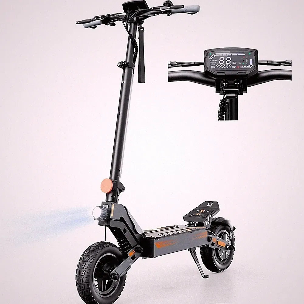 iScooter W10 10'' Elektroroller 1200W 50km/h 48V 15Ah Offroad Klappbar E-Scooter