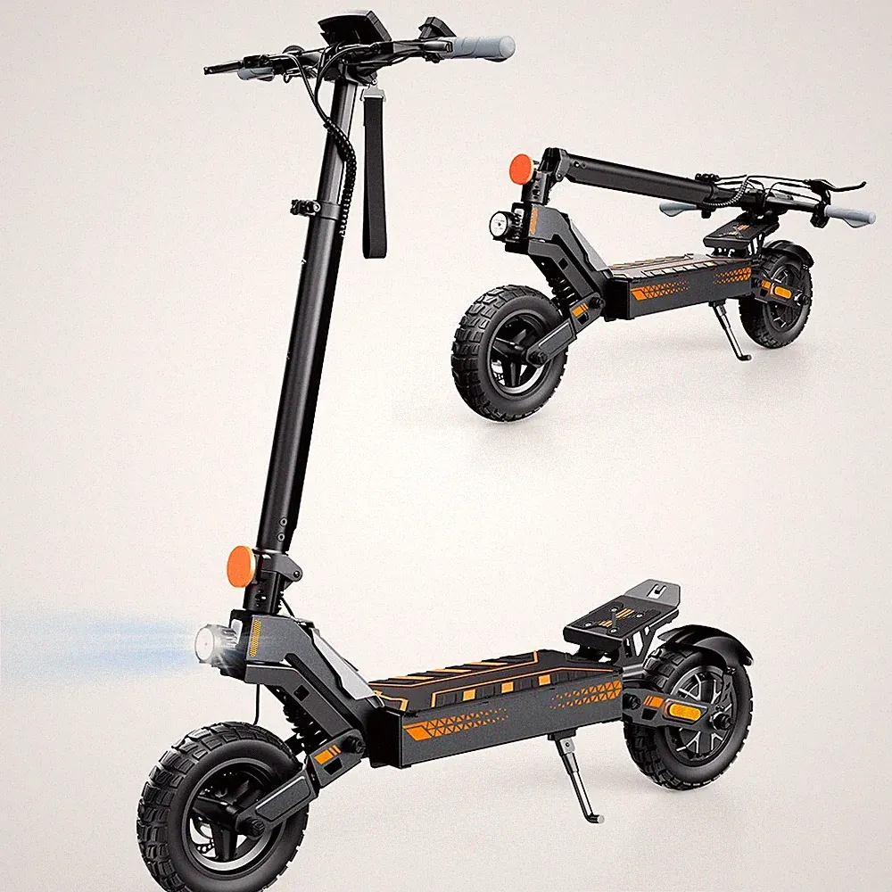 iScooter W10 10'' Elektroroller 1200W 52V/15AH E-Scooter 50km/h Offroad E-Roller