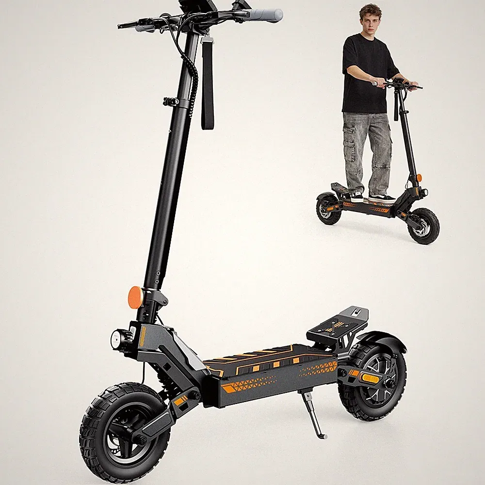 iScooter W10 10 Zoll Elektroroller 48V 15Ah E-Scooter 50km/h 1200W APP E-Roller