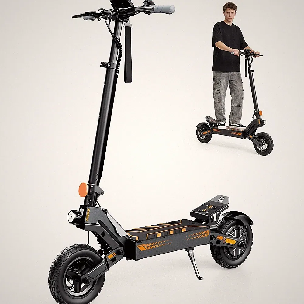 iScooter W10 Elektroroller 1200W 52V/15AH E-Scooter 50km/h 10" Offroad E-Roller
