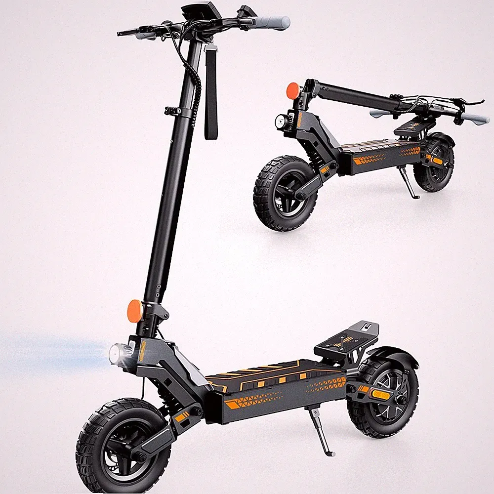 iScooter W10 Elektroroller 1200W 52V/15AH Offroad E-Scooter 10" E-Roller 50km/h