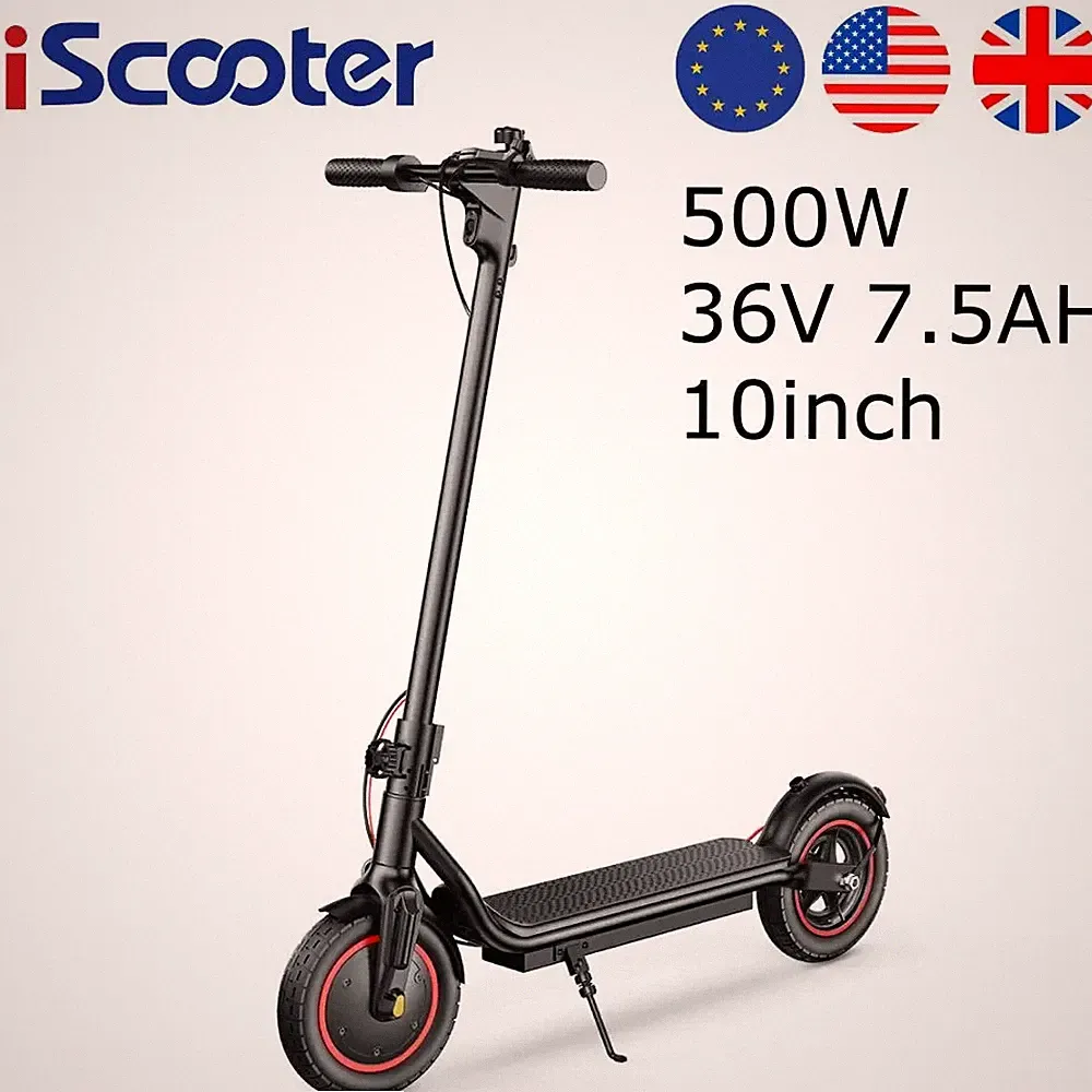 iScooter W6 Faltbar E-Scooter 500W 7,8AH 35km/h Offroad Elektroroller mit APP
