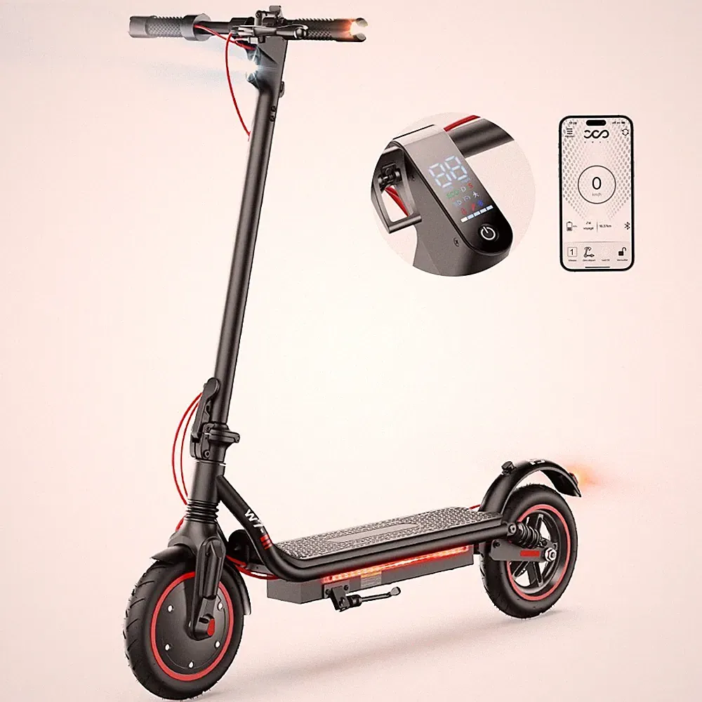 iScooter W7 Elektroroller 650W 7,8AH 30KM E-Scooter 8,5 Zoll E-Roller mit APP