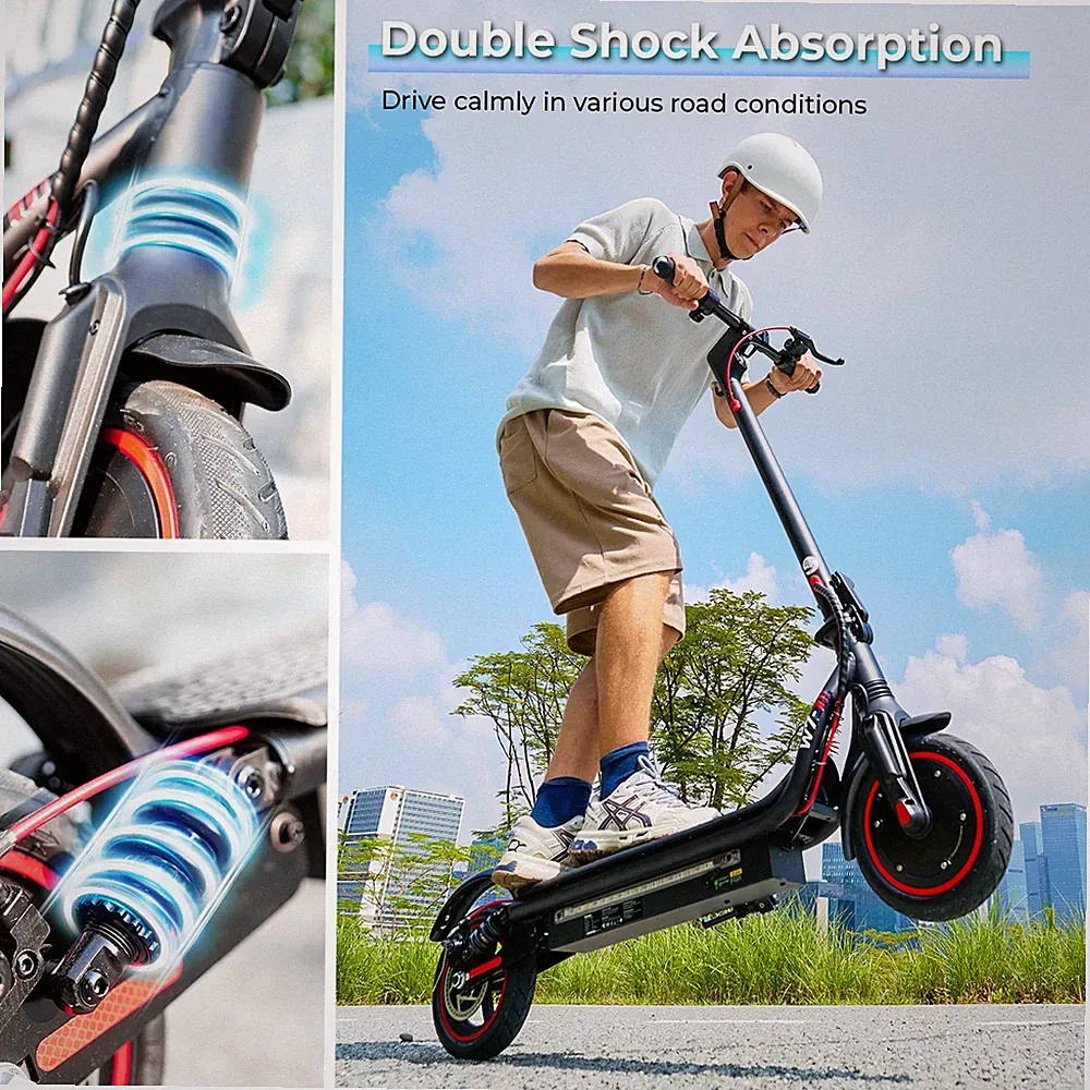 iScooter W7 Faltbar E-Scooter 650W 7,8AH 35km/h Offroad Elektroroller mit APP DE