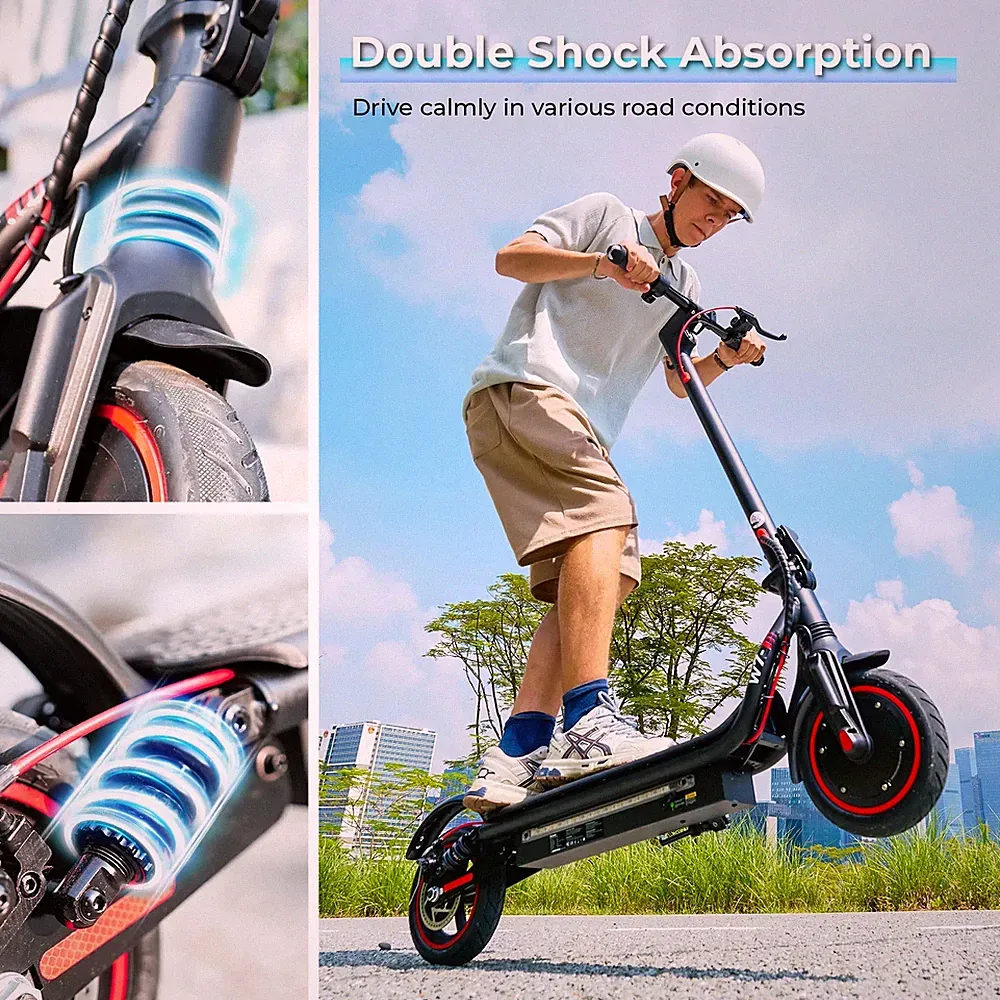 iScooter W7 Faltbar E-Scooter 650W 7,8AH 35km/h Offroad Elektroroller mit APP