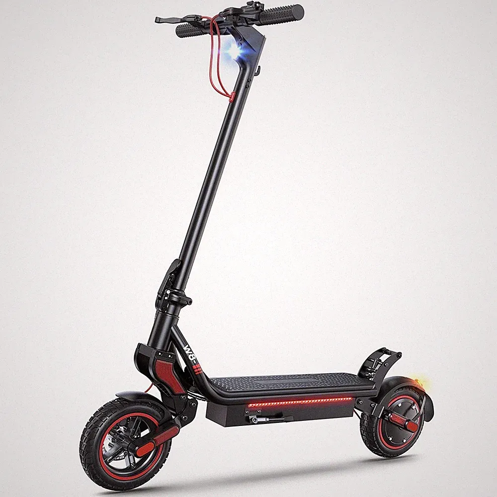 iScooter W8 9.3 Zoll Elektroroller 500W 48V14AH Offroad 40km/h E-Scooter Faltbar