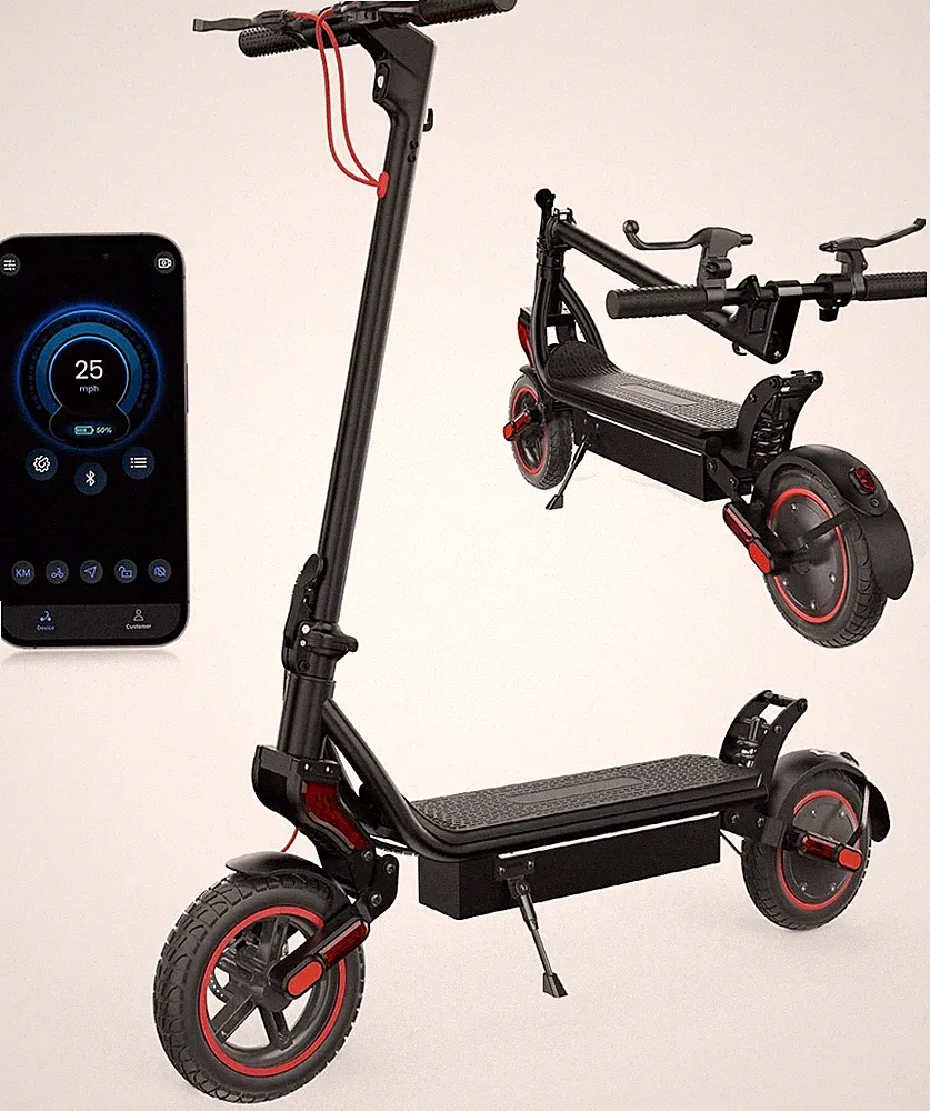 iScooter W8 Elektroroller 500W 14Ah 9,3 Zoll Faltbar E-Scooter mit App 40km/h DE