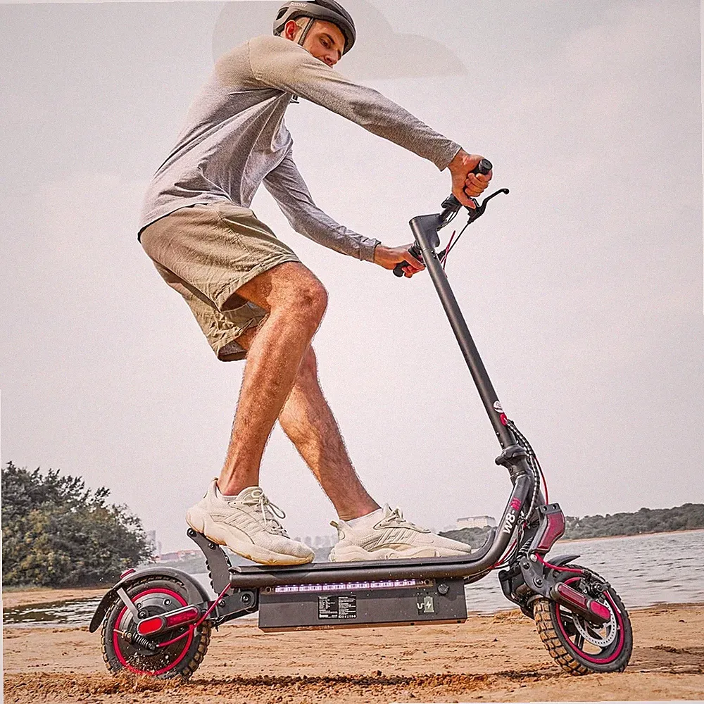 iScooter W8 Elektroroller 500W 48V/14Ah 9,3'' E-Scooter mit App Klappbar 40km/h