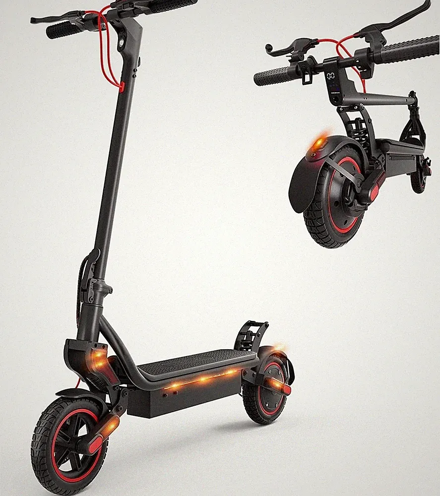 iScooter W8 Faltbar Elektroroller 750W 48V/14AH Offroad 10'' E-Scooter mit APP