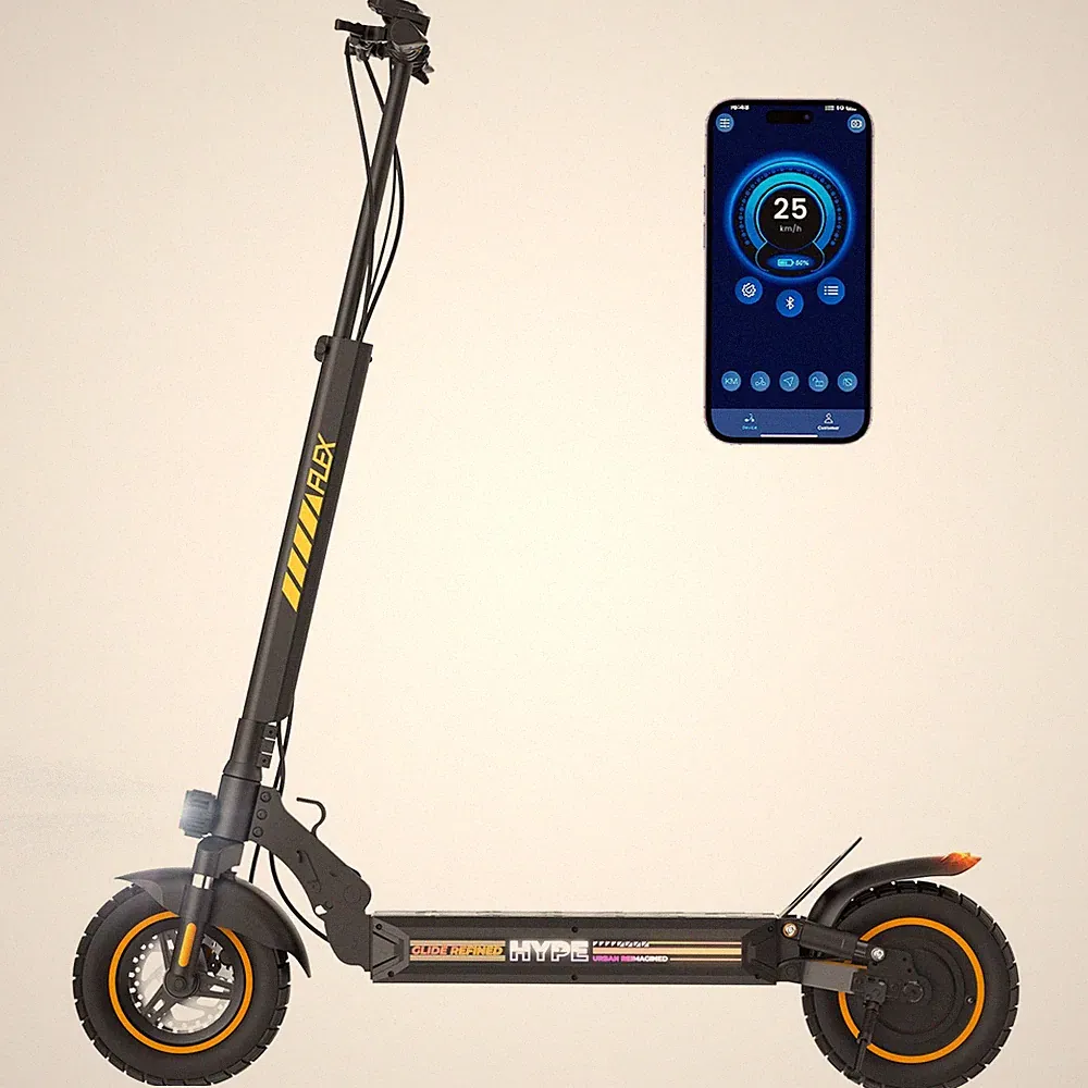 iScooter W9 Air Elektroroller 500W 10'' E-Scooter 48V 10AH Off-road E-roller NEU