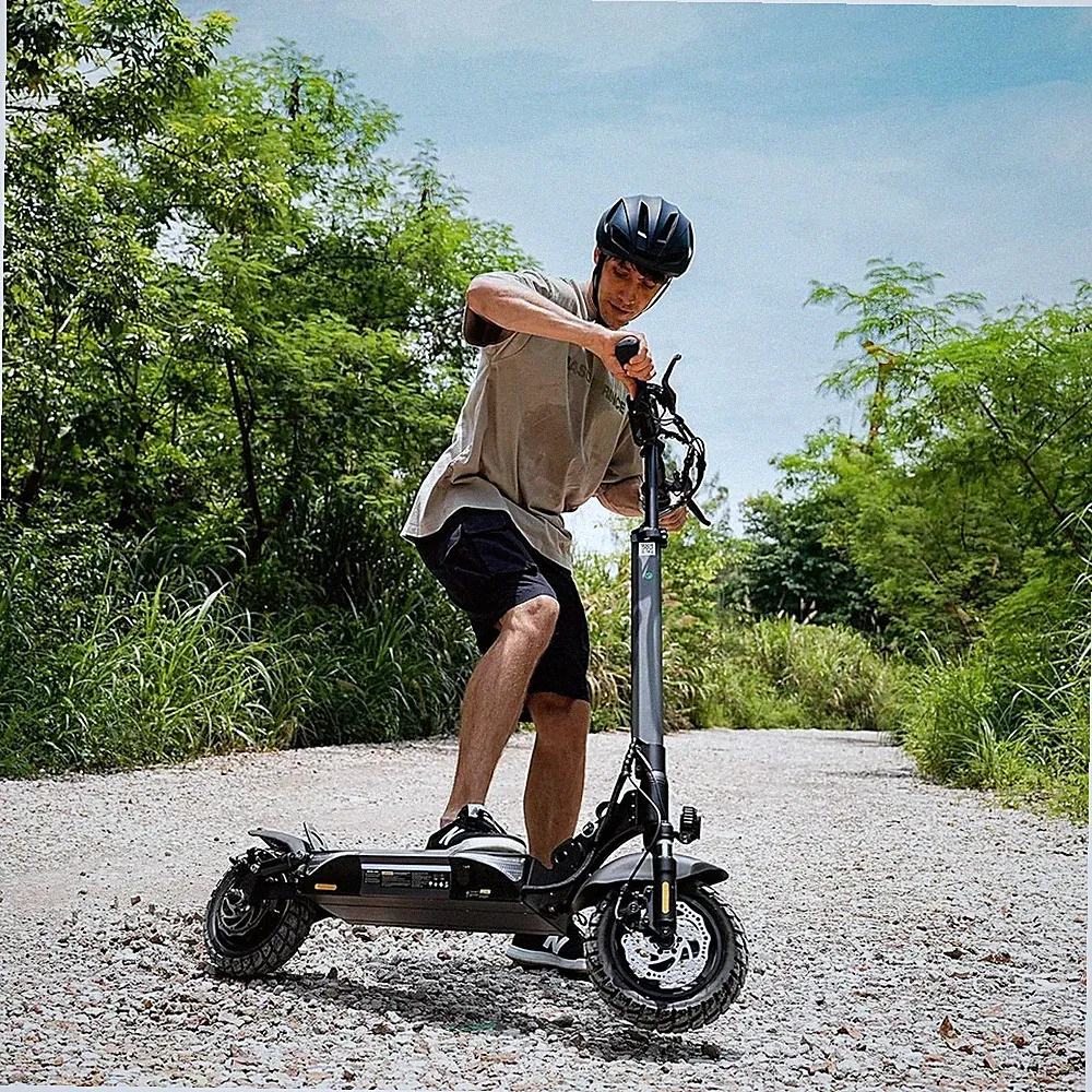 iScooter W9 Elektroroller 1000W 48V 13AH 28mph 10'' Offroad E-Scooter Mit APP EU