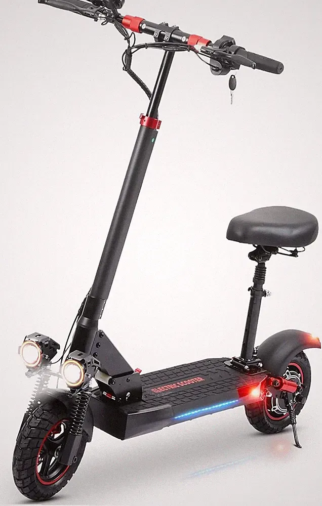 J01 10'' Elektroroller Mit Sitz E-Roller 800W 15Ah E-Scooter Off-Road 45km/h