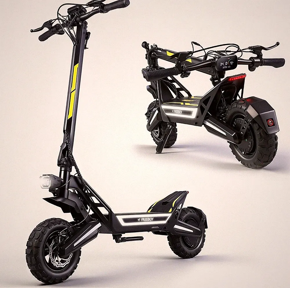 J2MAX 11" Elektroroller 1200W 18,2Ah E-Scooter Faltbar All-Terrain Tires 55 km/h