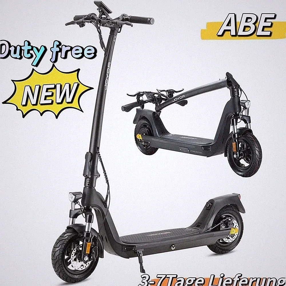 JOYOR C10E E-Scooter 48V Elektroroller 10Zoll mit Straßenzulassung 120kg 40KM