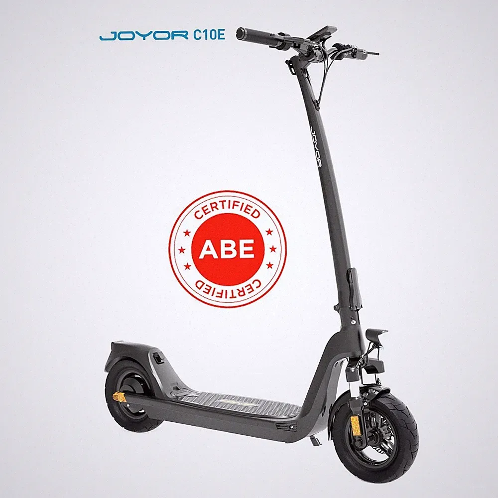 Joyor C10E E-Scooter mit Straßenzulassung 48V 500W Elektroroller für Erwachse