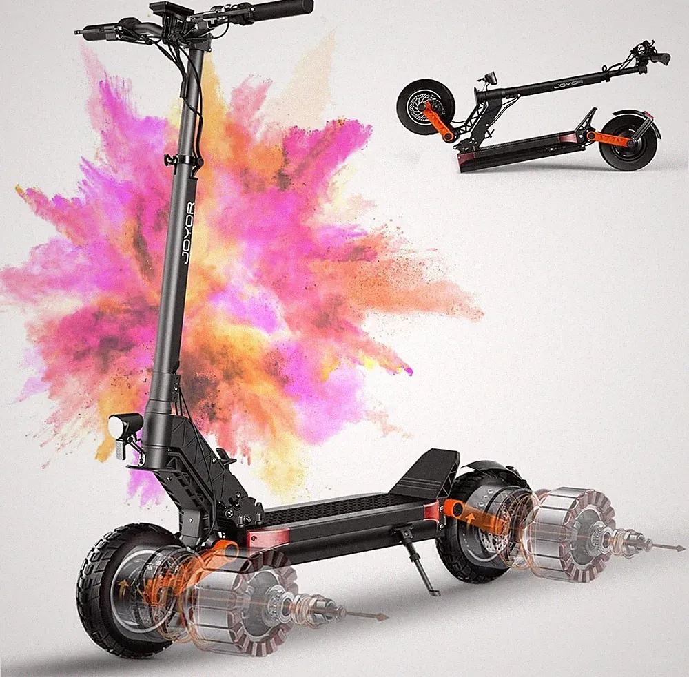 JOYOR S10-S-Z 2000W Dual Motor E-Scooter 60V 18AH Offroad Faltbar Elektroroller