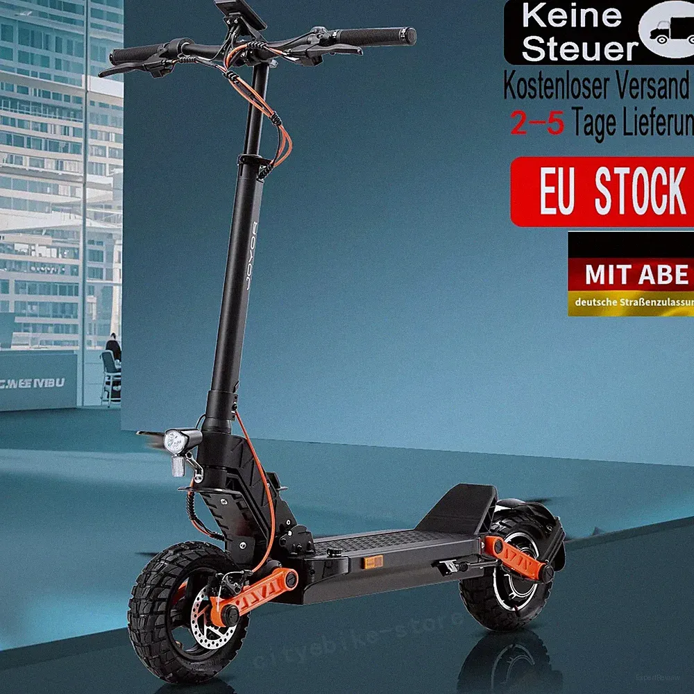 Joyor S5 10 Zoll ABE E-Scooter 500W 13AH Elektroroller mit Straßenzulassung 55KM