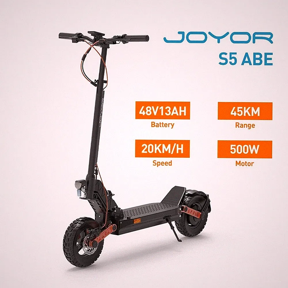 Joyor S5 10 Zoll E-Scooter mit ABE 48V/13AH Elektroroller mit Straßenzulassung